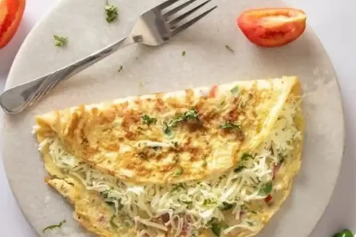 Plain Cheese Omelette [2 Eggs]