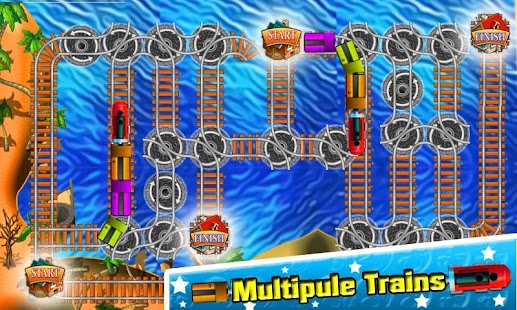 Rail Track Maze 1.3 APK + Мод (Бесконечные деньги) за Android