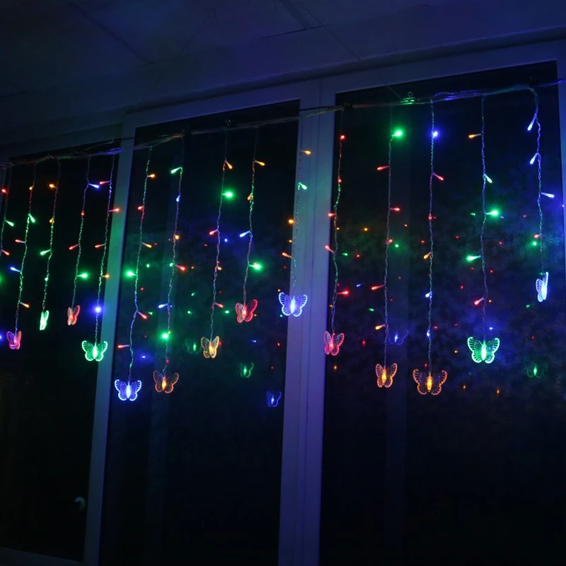Butterfly curtain light