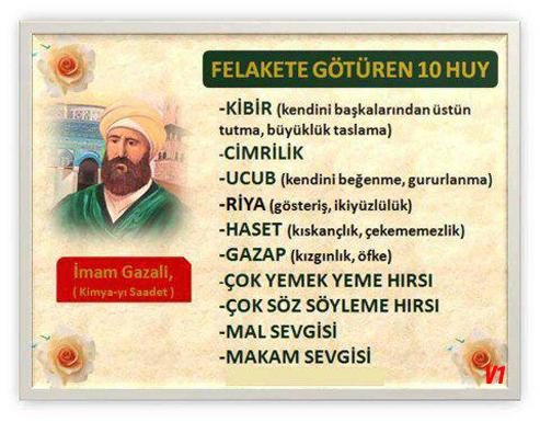 İmam-ı Gazali Sözleri