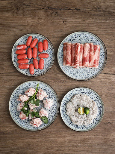 Title 5, Underglaze Hotel Tableware Ceramic Barbecue Pla...