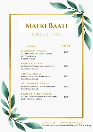 Matki Baati menu 6