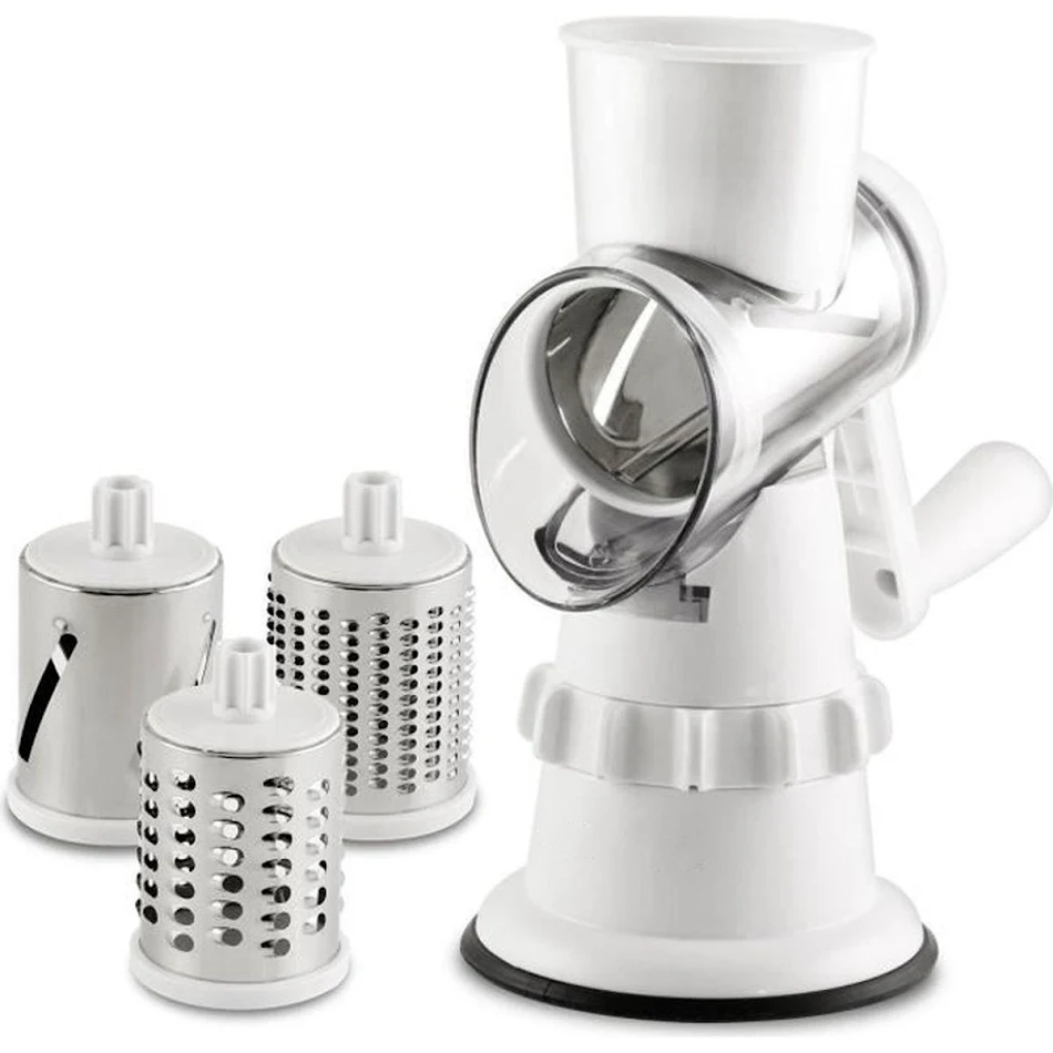 Modern Minimalist Kitchen Chopper Multi-functional Manual for effortless chopping, dicing and blending of vegetables, fr