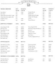 Shalom - Laidback Cafe menu 1