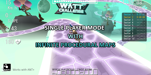 WattChallenge Indoor smart trainer cycling workout