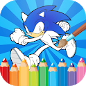 Coloring Book for Sonig icon