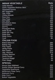 Deluxe Bar menu 3