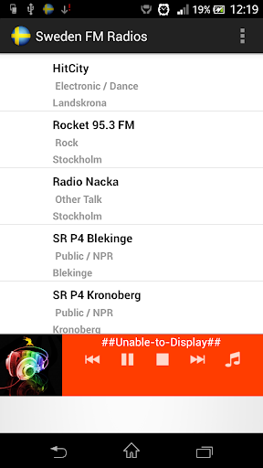 Sweden FM Radios