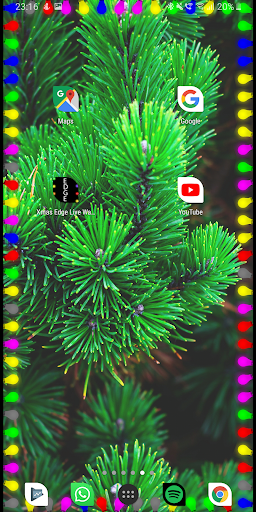 Xmas Edge Live Wallpaper (Edge Lighting S10 Note9) 2.1 screenshots 2