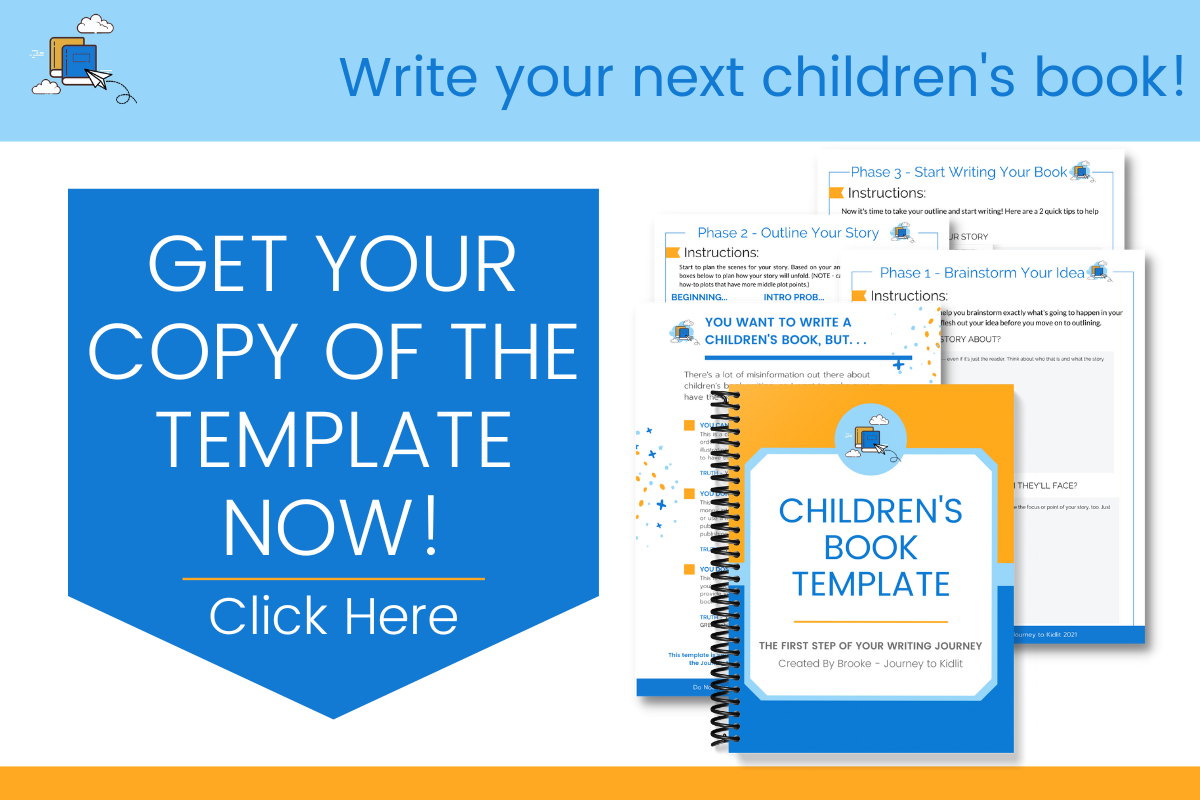 Get the children's book template here