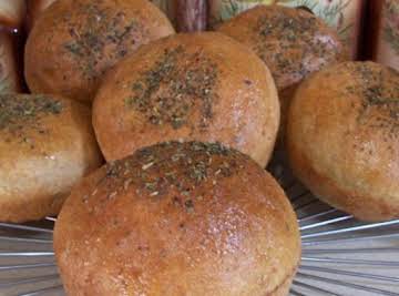 PEGGI'S HAMBURGER BUNS, HOT ROLLS, LOAF BREAD