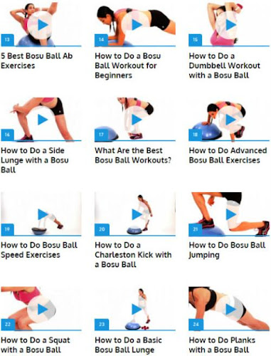 20 Minute Bosu elite workouts for at Gym