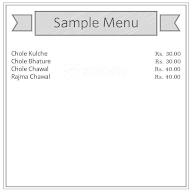 Kaka Chole Bhature menu 2