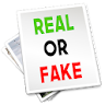 Real or Fake Photo Game icon