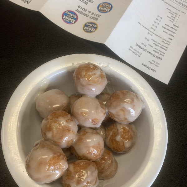 Gluten free donut holes