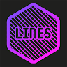 Lines Hexa - Neon Icon Pack