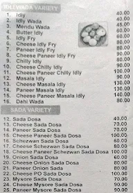 Tirupati Dosa Centre menu 8