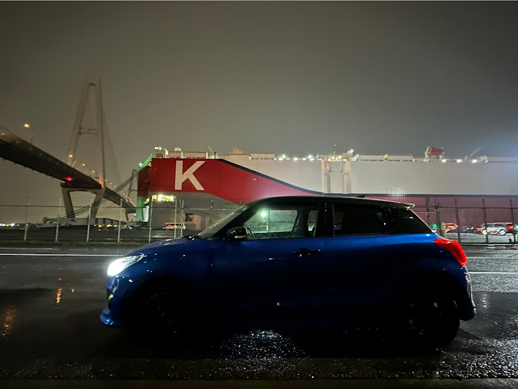 スイフトRSの名港トリトン・金城ふ頭・寄り道・リベンジ・夜のカメ活に関するカスタム事例の投稿画像6枚目