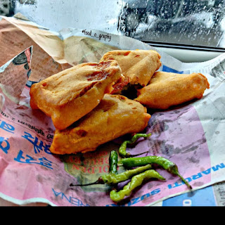 Parveen Dagar at Monu Jain Kachori Wala, Sadar Bazar,  photos