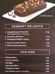 Cafe Coffee Day menu 1