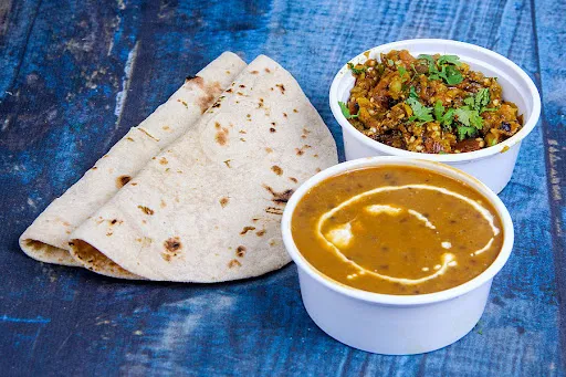 Dal Makhni And Baingan Bartha Combo