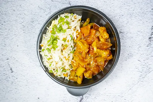 Paneer Schezwan With Fried Rice