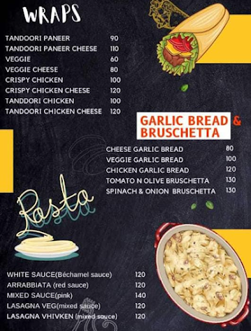 Nosher's menu 