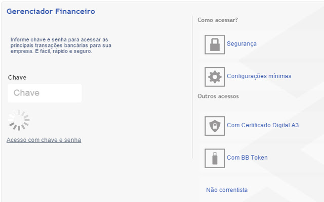 Banco do Brasil - Assinatura Digital