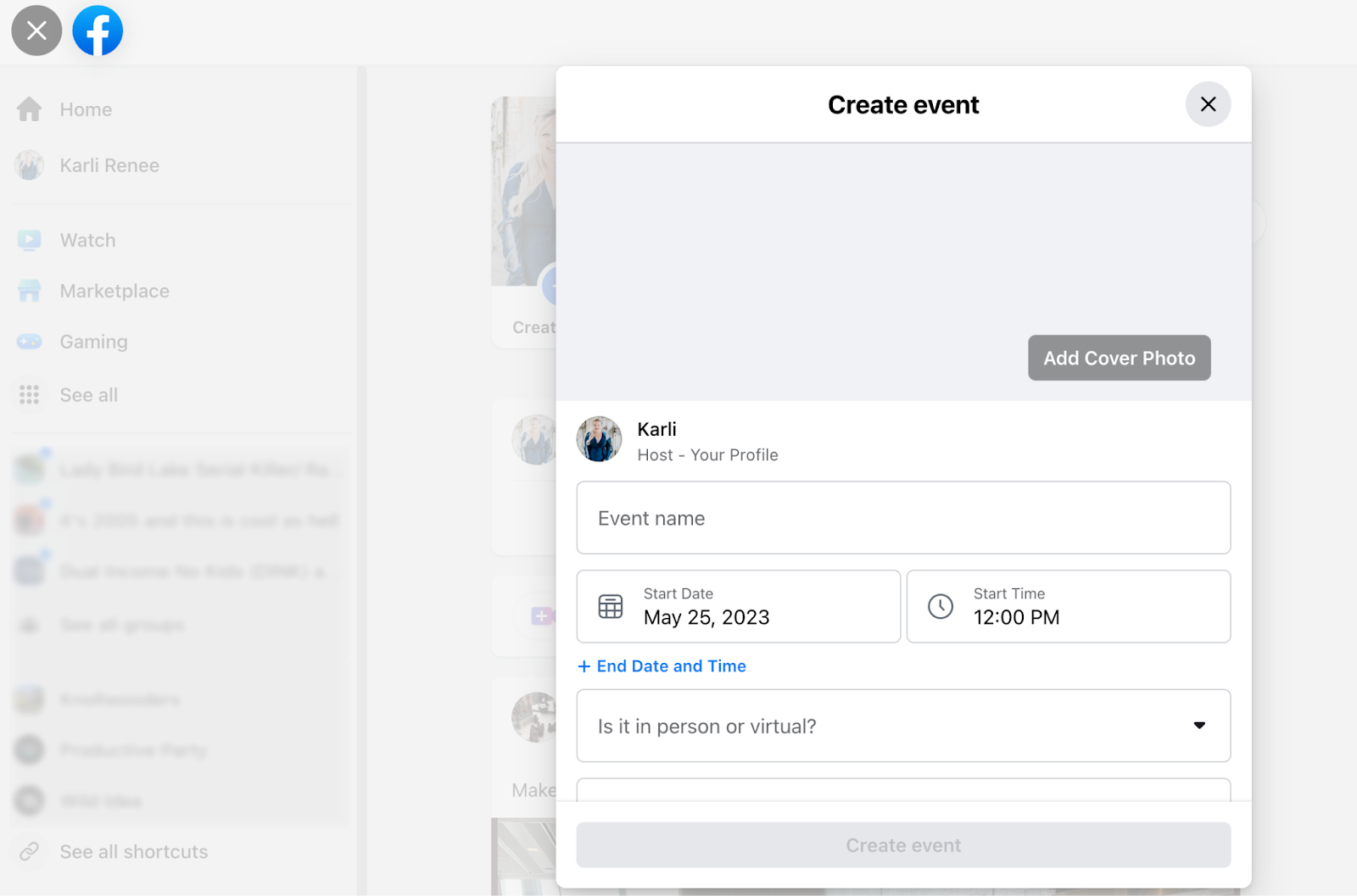 How to Create an Event on Facebook StepbyStep + Examples