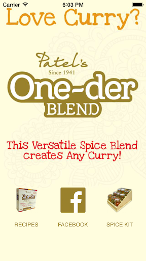 One-Der Blend