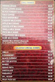 Sri Guru Nalapaka menu 1