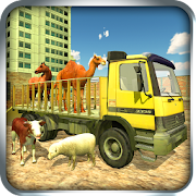 farm and zoo animal transport truck  Icon