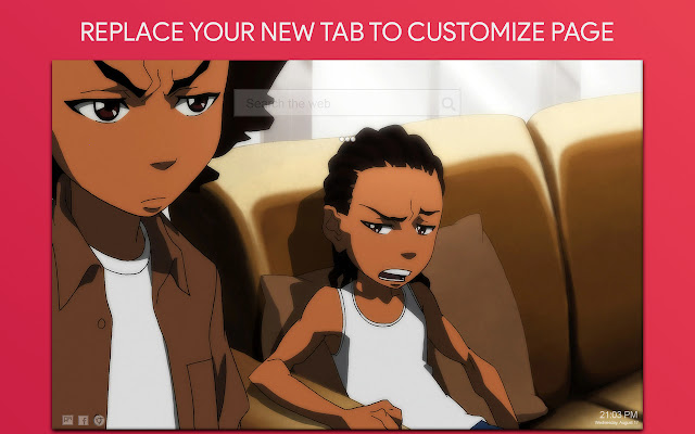 The Boondocks Wallpaper HD Custom New Tab