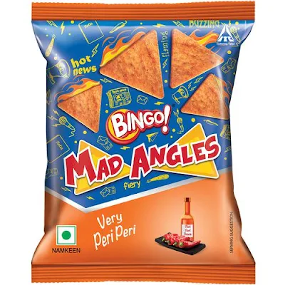 Bingo Mad Angles Cheese Nachos 110 Gm