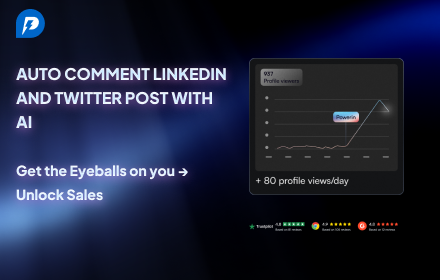 PowerIn | Automate LinkedIn Comment small promo image