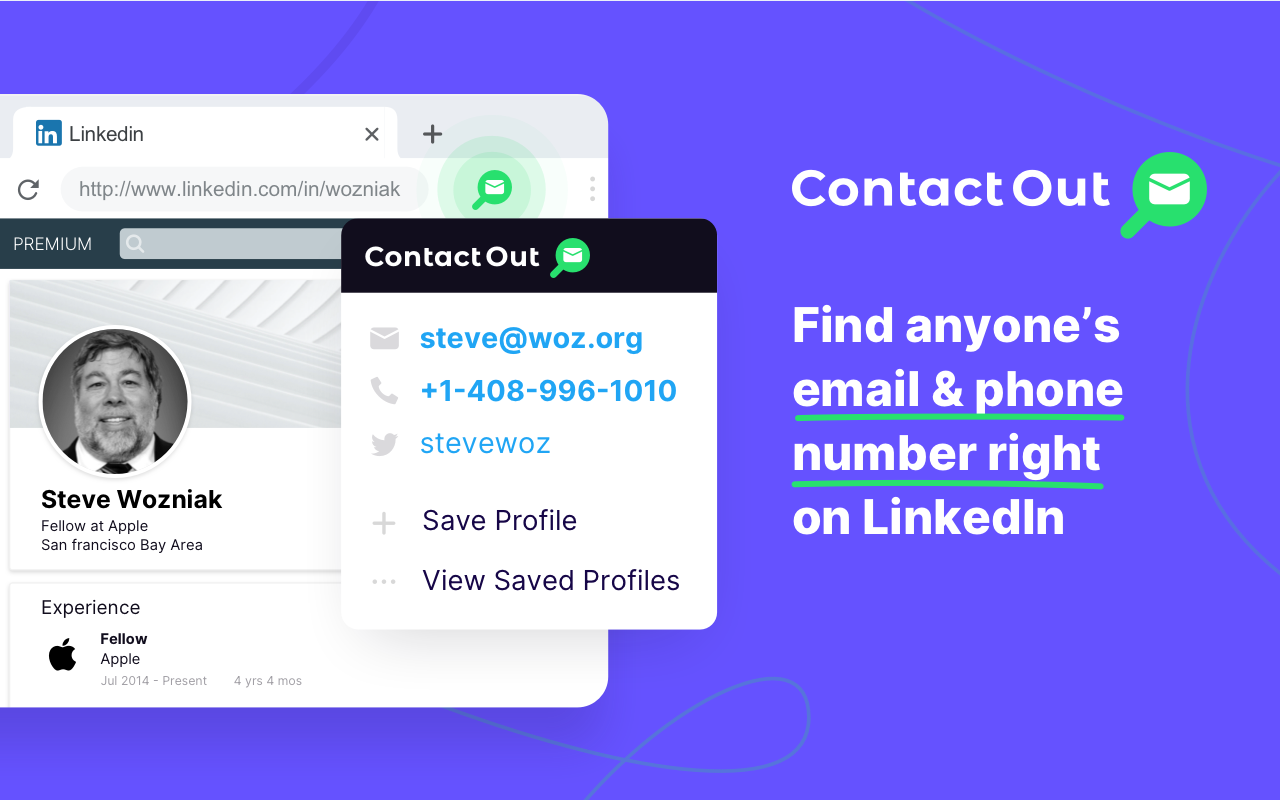 Find anyone's email - Contact Out Preview image 3