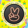 Rock-paper-scissors medal game icon