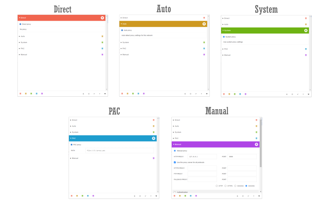 Proxy Switcher Preview image 4