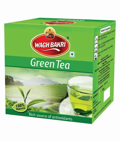 Wagh Bakri Organic Green Tea - 100 gm