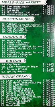 Sangeetha Bhavan menu 4