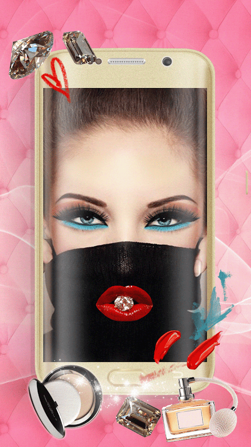 Android application Makeup Photo Editor screenshort