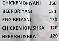 A. R Biriyani Centre menu 1