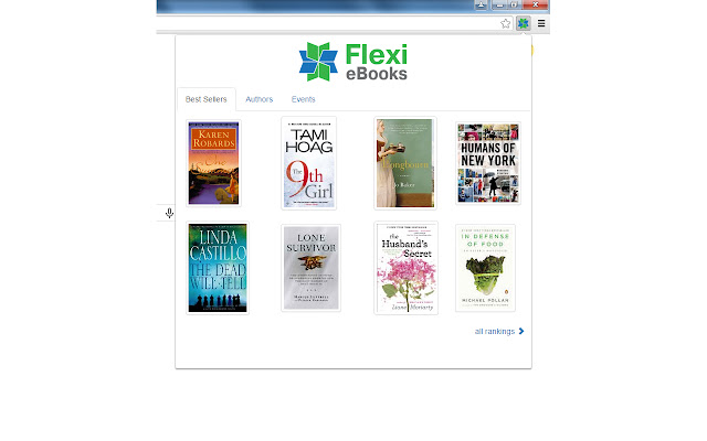 Flexi eBooks Pulse chrome extension