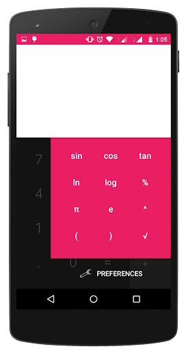 Calculator Material Design