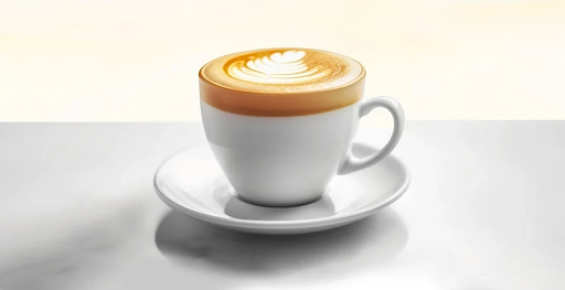Hazelnut Latte Hot Coffee