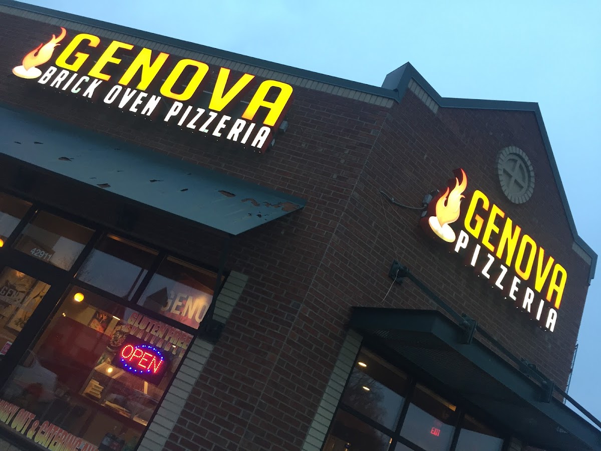 Gluten-Free at Genova Pizzeria