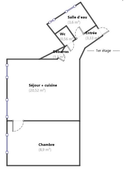 Vente appartement 2 pièces 38 m² à Paris 12ème (75012), 430 000 €