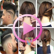 Hairstyle & Hair Cuttings Videos for Mens & Womens  Icon