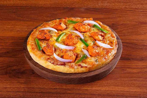 Chicken Tikka, Capsicum & Onion Pizza