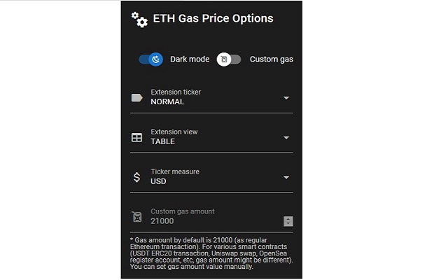 ETH Gas Price Preview image 1